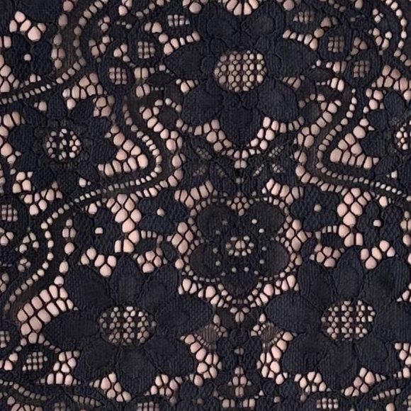 For Love & Lemons Rosemary Floral Lace Mini Skirt Black/Tan M Whimsigoth Sexy - Picture 6 of 14